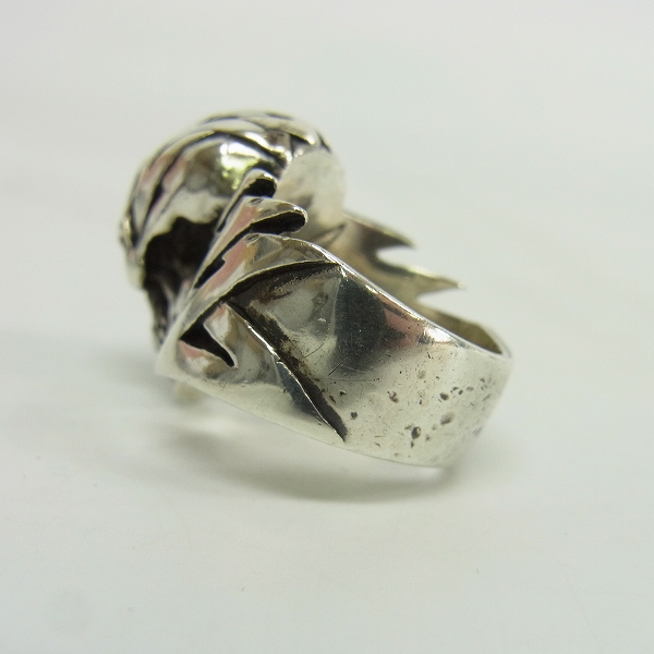 実際に弊社で買取させて頂いたCRAZY PIG/クレイジーピッグ ZAP SKULL/ザップスカルリング 14.5号の画像 1枚目