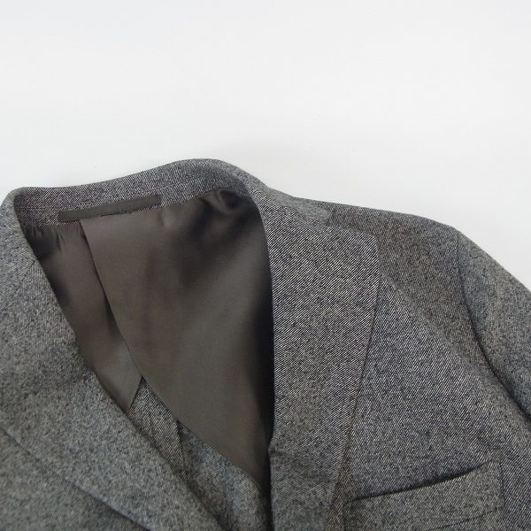 実際に弊社で買取させて頂いたEDIFICE/エディフィス 2Bウールスーツセットアップ/上50下48の画像 5枚目