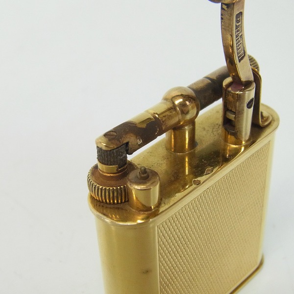 実際に弊社で買取させて頂いたdunhill/ダンヒル ユニーク ガスライター ゴールドの画像 3枚目
