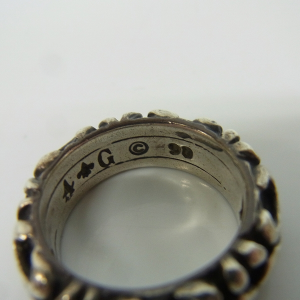 実際に弊社で買取させて頂いたA＆G/エーアンドジー フレアバンドリング 17号の画像 6枚目