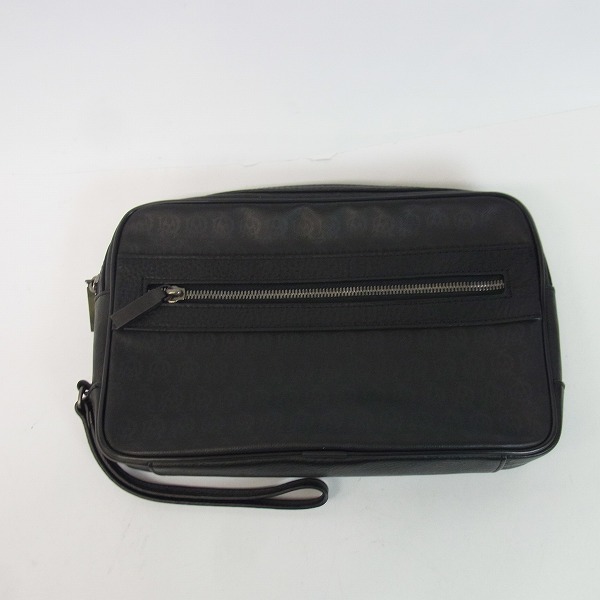 実際に弊社で買取させて頂いたdunhill/ダンヒル ウィンザー セカンドバッグ ブラック PVC/レザー クラッチバッグ