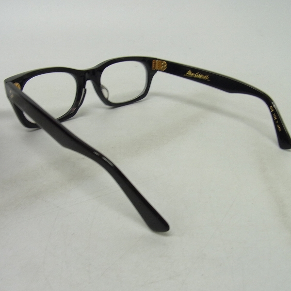 実際に弊社で買取させて頂いたOLIVER GOLDSMITH/オリバーゴールドスミス 眼鏡/メガネフレーム VICE CONSUL-S Neroの画像 1枚目
