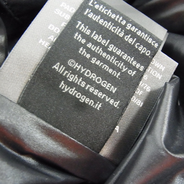 実際に弊社で買取させて頂いたHYDROGEN×DUVETICA/ハイドロゲン×デュベティカ リフレクター ダウンジャケット 21D000/50の画像 5枚目