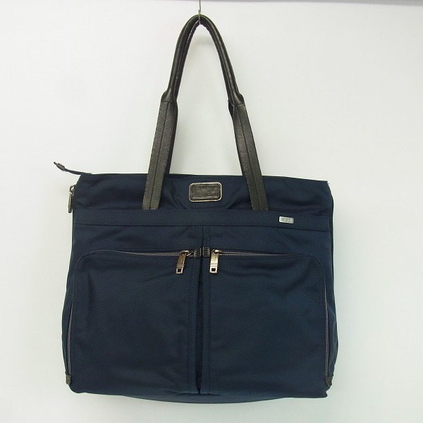 TUMI トートバッグ/ネイビー/アルファコンパニオントート TUMI - TUMI ALPHA コンパニオントートバッグの通販 by JOHN's