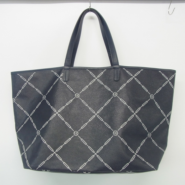 実際に弊社で買取させて頂いたuniform experiment/ユニフォームエクスペリメント UEロゴ/チェーンプリント トートバッグの画像 1枚目