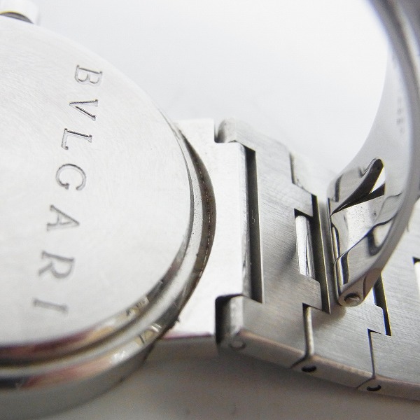 実際に弊社で買取させて頂いたBVLGARI/ブルガリ ブルガリブルガリ クオーツ/デイト BB33SSの画像 4枚目