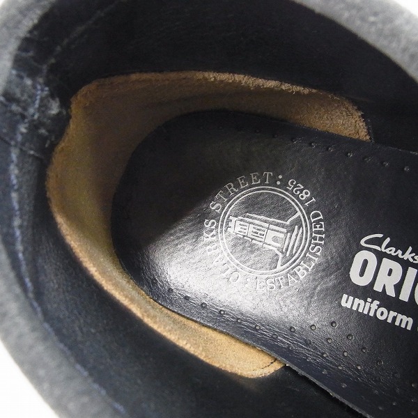 実際に弊社で買取させて頂いたClarks×UE/クラークス×ユニフォームエクスペリメント スエード ワラビーブーツ UK8.5の画像 4枚目