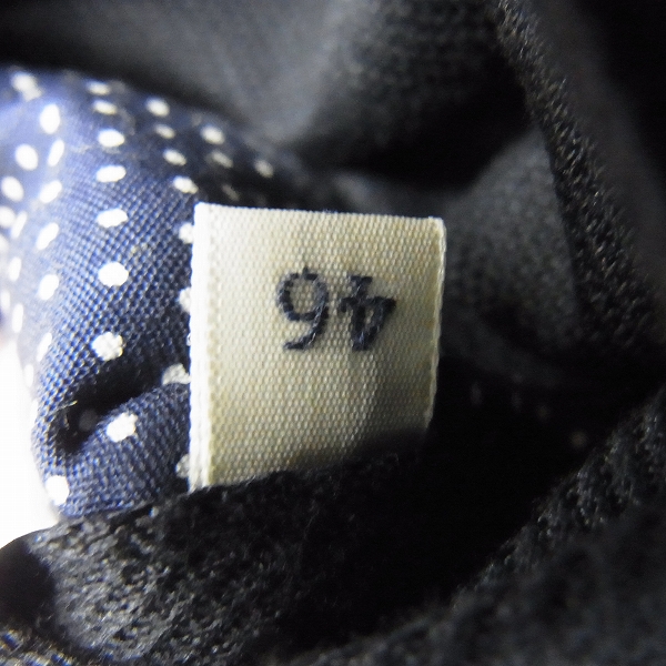 実際に弊社で買取させて頂いたEDIFICE/エディフィス コットン 2Bテーラードジャケット 46の画像 3枚目