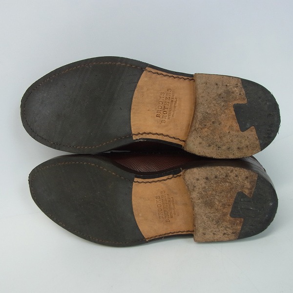 実際に弊社で買取させて頂いたBrooks Brothers/ブルックスブラザーズ ウィングチップ シューズ 76131026/8.5の画像 2枚目