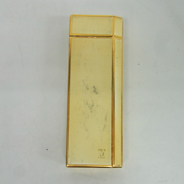 実際に弊社で買取させて頂いたCartier/カルティエ ロゴ入り ガスライター ホワイト系