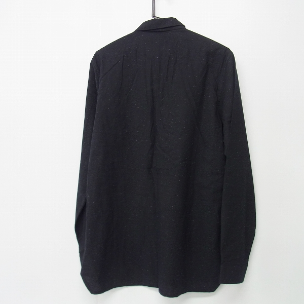 実際に弊社で買取させて頂いたKRISVANASSCHE/クリスヴァンアッシュ コットンシャツ ブラック 48の画像 1枚目