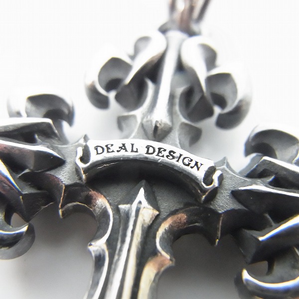 実際に弊社で買取させて頂いたDEAL DESIGN/ディールデザイン リリークロス シルバー ペンダント/シルバーの画像 3枚目