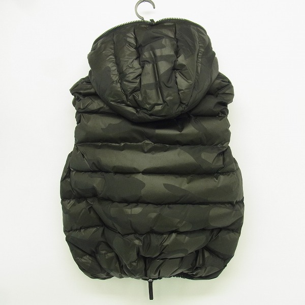 実際に弊社で買取させて頂いた【未使用】HYDROGEN×DUVETICA/ハイドロゲン×デュベティカ   ブラックカモ ダウンベスト 21D002/50の画像 1枚目