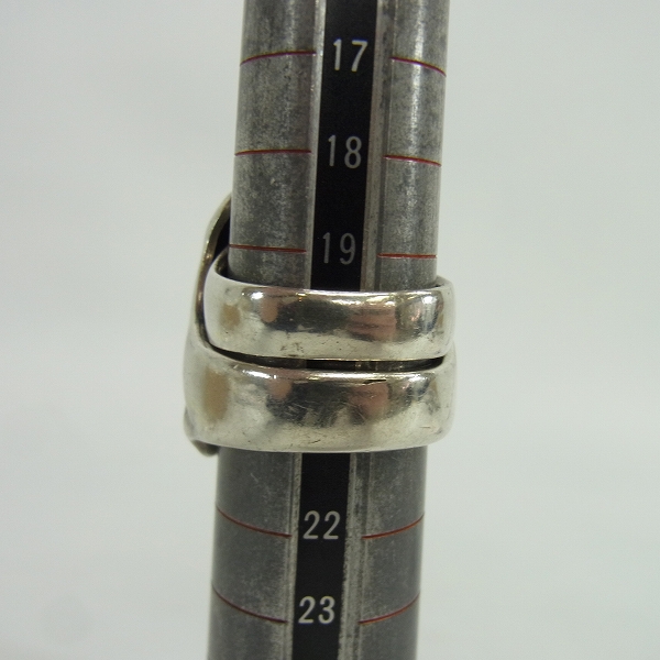 実際に弊社で買取させて頂いたCRAZY PIG/クレイジーピッグ GALLOWS/ギャロウズ スカル リング/20号の画像 7枚目