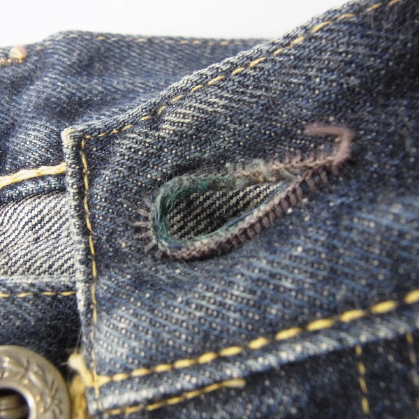 実際に弊社で買取させて頂いたDENIMU/ドゥニーム LOT138/180/123 デニムパンツ W33/32/29 日本製 3点セットの画像 5枚目