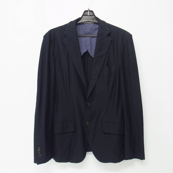 実際に弊社で買取させて頂いたEDIFICE/エディフィス コットン 2Bテーラードジャケット 46
