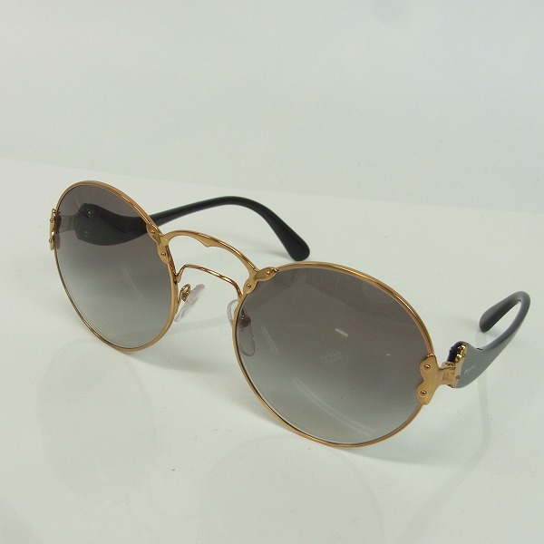PRADA/プラダ サングラス SPR55T 7OE-0A7 アンティークゴールドの買取 