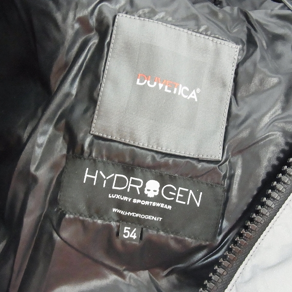 実際に弊社で買取させて頂いたHYDROGEN×DUVETICA/ハイドロゲン×デュベティカ リフレクター ダウンジャケット 21D000/54の画像 2枚目
