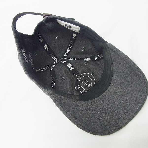 実際に弊社で買取させて頂いたGOODENOUGH×NEW ERA グッドイナフ×ニューエラ GEロゴ ウール キャップ グレーの画像 3枚目