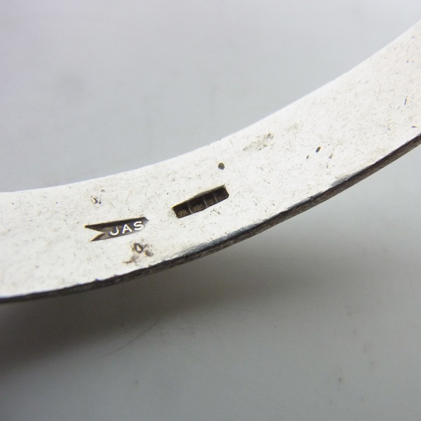 実際に弊社で買取させて頂いたCRAZY PIG/クレイジーピッグ 2スカル バングル ブレスレット/スモールの画像 2枚目