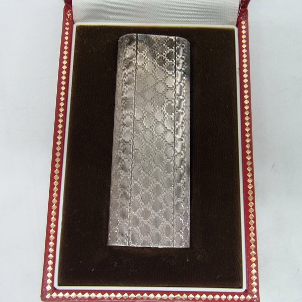 実際に弊社で買取させて頂いたCARTIER/カルティエ ガスライター シルバー ケース付き