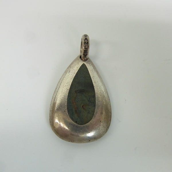 実際に弊社で買取させて頂いたSTANLEYGUESS/スタンリーゲス 雫型 ウッド ネックレストップの画像 1枚目