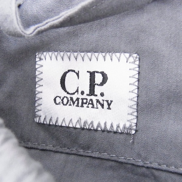 実際に弊社で買取させて頂いた【未使用】C.P.COMPANY/シーピーカンパニー ゴーグル ジャケット 16SCPUC04023/48の画像 2枚目