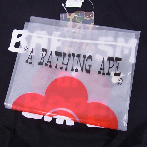 実際に弊社で買取させて頂いたA BATHING APE/アベイシングエイプ×Fragment Design/フラグメントデザイン コラボTシャツ/Mの画像 6枚目