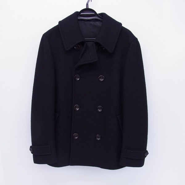 実際に弊社で買取させて頂いたGIORGIO ARMANI/ジョルジオアルマーニ ウール Pコート/46