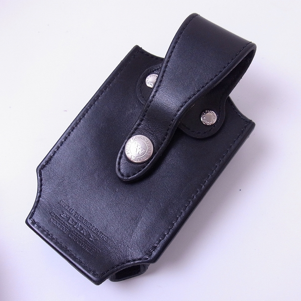 実際に弊社で買取させて頂いたFUNNY/ファニー ポロサスクロコダイル ベルトループ/コンチョ付き 携帯ケースの画像 1枚目