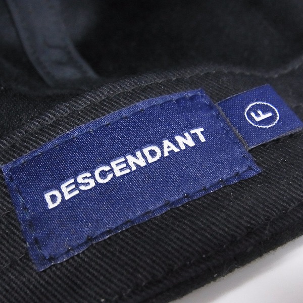 実際に弊社で買取させて頂いたDESCENDANT/ディセンダント BOX GOLF CAP ロゴワッペンキャップ/Fの画像 5枚目