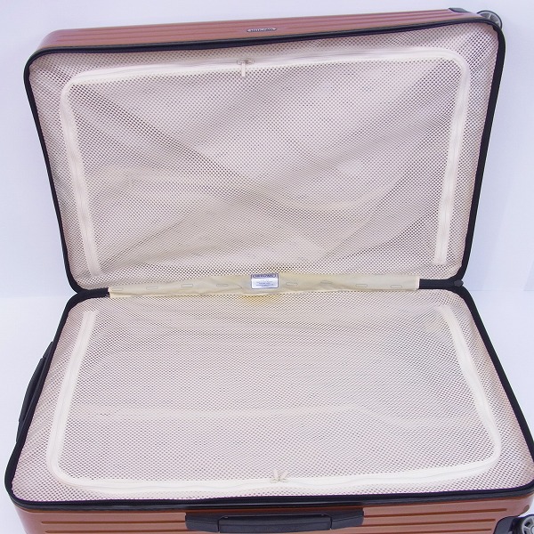 実際に弊社で買取させて頂いたRIMOWA/リモワ SALSA AIRサルサエアー/4輪 /84L/インカゴールド/823.70の画像 2枚目