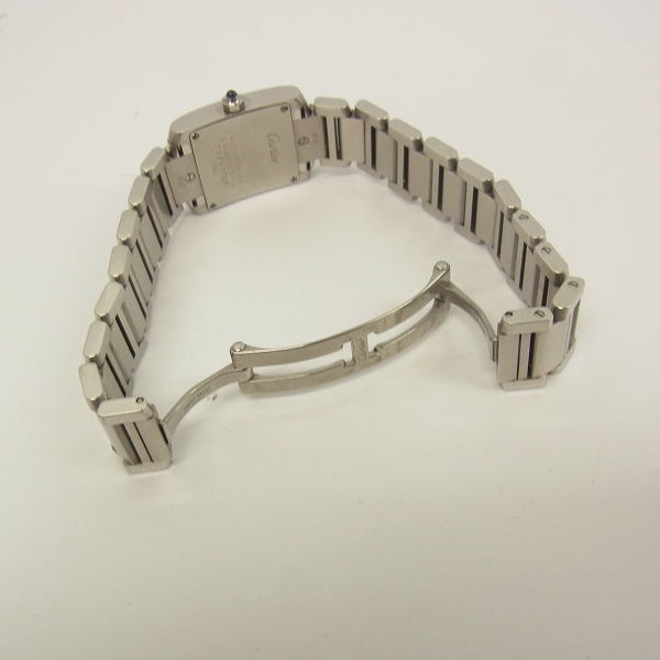 実際に弊社で買取させて頂いたCARTIER/カルティエ タンク フランセーズ SM クォーツ 腕時計の画像 2枚目