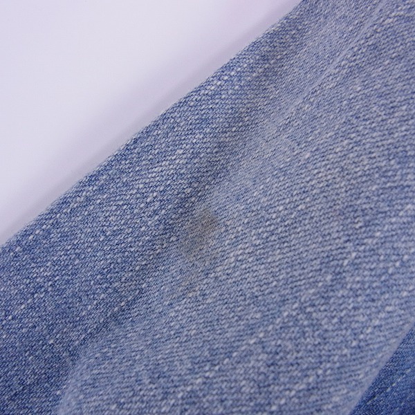 実際に弊社で買取させて頂いたM/エム 2015SS workers repair denim shirts 長袖  デニムシャツ リペア加工 インディゴ/M の画像 6枚目