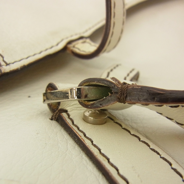 実際に弊社で買取させて頂いたChristian Dior/クリスチャンディオール レザーショルダーバッグの画像 8枚目