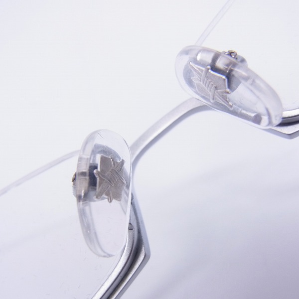 実際に弊社で買取させて頂いたless than human/レスザンヒューマン×C.F.O 眼鏡/メガネフレーム po6po10-jre233の画像 2枚目