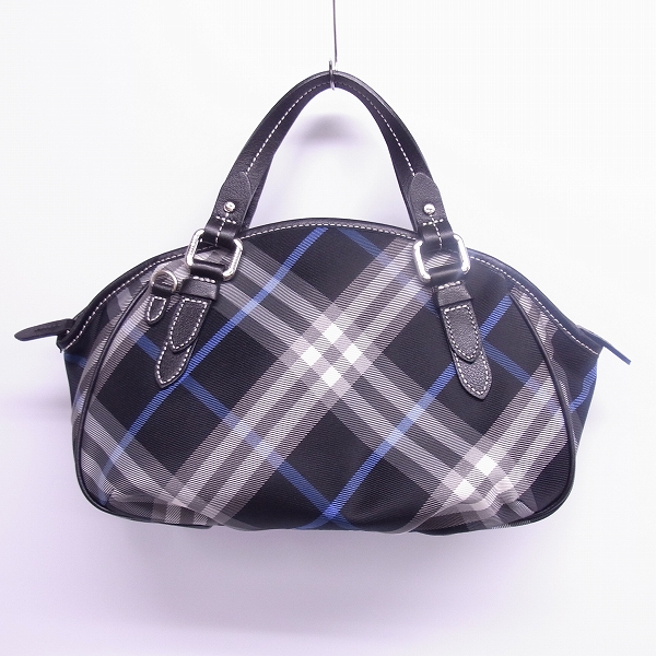 実際に弊社で買取させて頂いたBURBERRY BLUE LABEL/バーバリーブルーレーベル チェック柄 2way ハンドバッグの画像 1枚目
