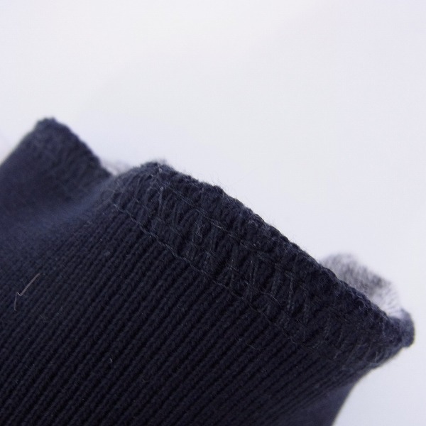 実際に弊社で買取させて頂いたARMANI JEANS/アルマーニジーンズ フード収納 ジップアップパーカー チャコールグレー/Sの画像 6枚目