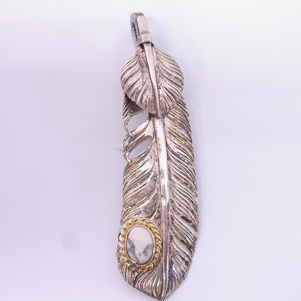 実際に弊社で買取させて頂いた【カスタム】ARIZONA FREEDOM/アリゾナフリーダム 18K ストーン付き ハートフェザーの画像 1枚目