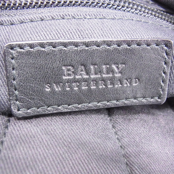 実際に弊社で買取させて頂いたBALLY/バリー ナイロン×レザー ショルダー バッグの画像 5枚目