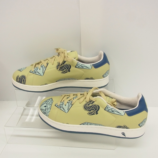 実際に弊社で買取させて頂いたBBC×Reebok ICE CREAM アイスクリーム スニーカー イエロー系 10-116947/27の画像 3枚目