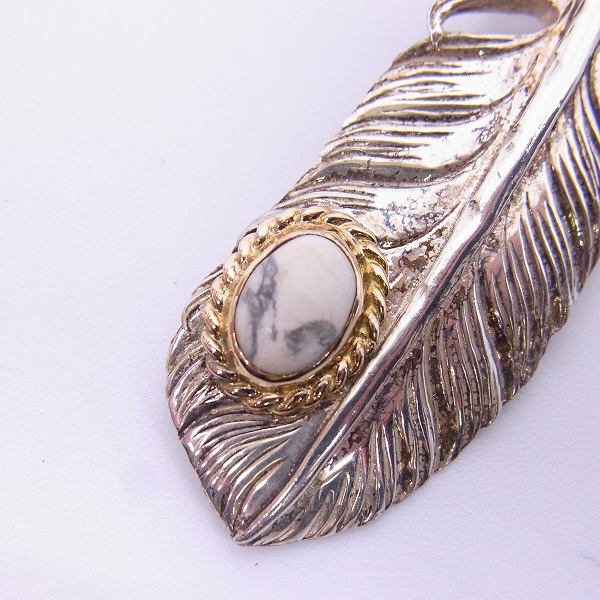 実際に弊社で買取させて頂いた【カスタム】ARIZONA FREEDOM/アリゾナフリーダム 18K ストーン付き ハートフェザーの画像 5枚目