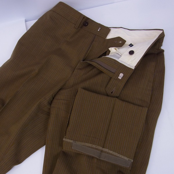 実際に弊社で買取させて頂いたETRO/エトロ 3ピース セットアップスーツ 44/46の画像 8枚目