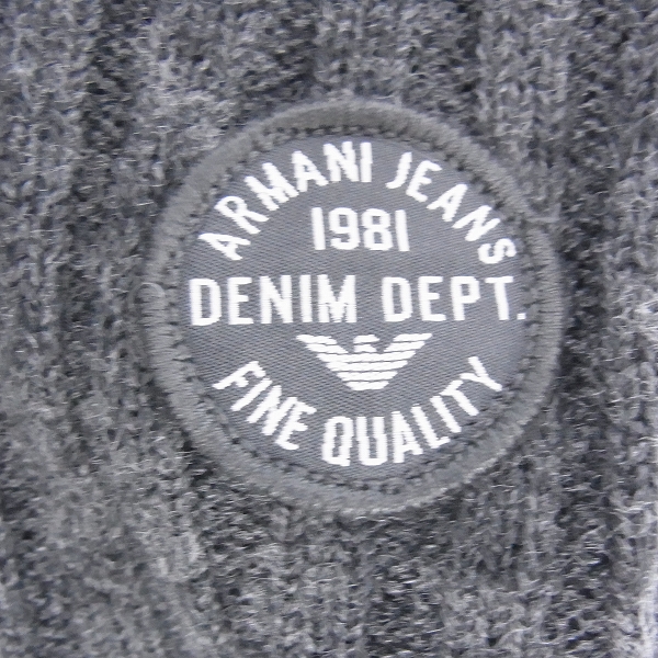 実際に弊社で買取させて頂いたARMANI JEANS/アルマーニジーンズ ジップアップニットブルゾン 2点セットの画像 8枚目