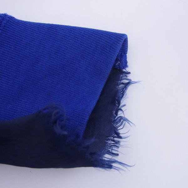 実際に弊社で買取させて頂いたkolor/カラー 13SS キュプラ切替 長袖スウェット/トレーナーブルー 2の画像 5枚目