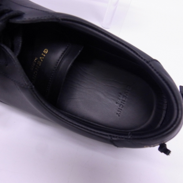 実際に弊社で買取させて頂いたGIVENCHY/ジバンシー カラーブロック マットレザー ローカットスニーカー 40の画像 4枚目
