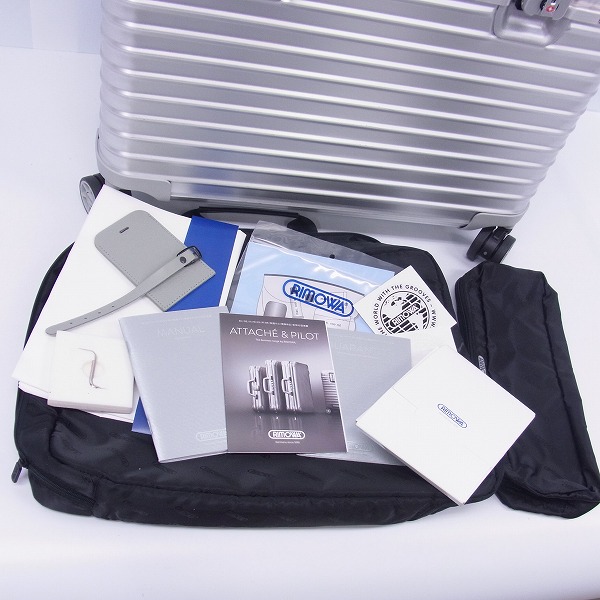 実際に弊社で買取させて頂いたRIMOWA/リモワ TOPAS PILOT TROLLEY/トパーズパイロットトローリー キャリーケース 4輪 923.50の画像 9枚目