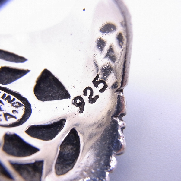 実際に弊社で買取させて頂いたLeathers＆Treasures/レザーズ＆トレジャーズ グランドライオンリング 14.5号の画像 6枚目