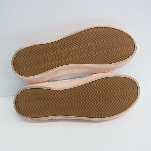 実際に弊社で買取させて頂いたCELINE/セリーヌ レースアップスニーカー ホワイト×ピンク 323982/37の画像 2枚目