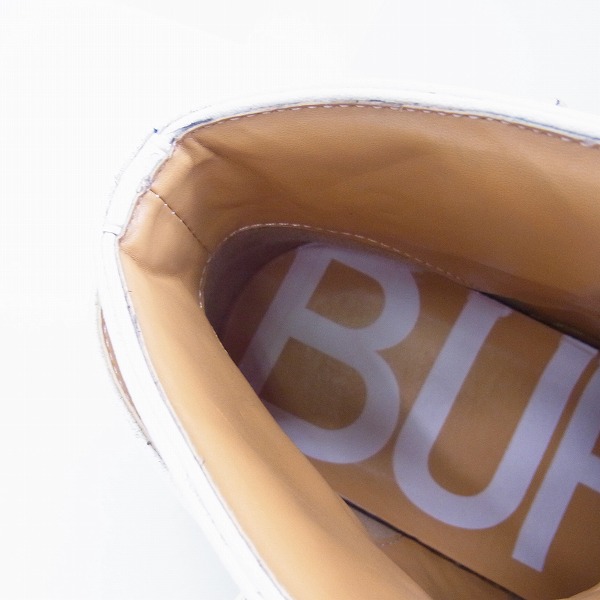 実際に弊社で買取させて頂いたBUFFALO BOBS/バッファローボブズ DUC BASKET/バックバスケット ベルト ハイカットスニーカー SAB8743/41の画像 4枚目